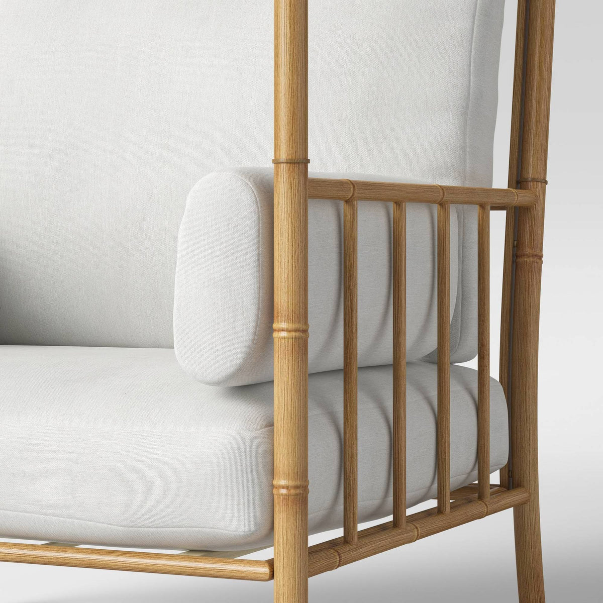 White Patio Accent Chair G1862