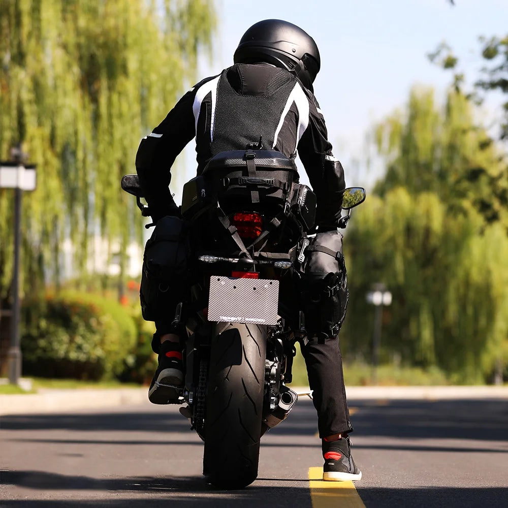 Expandable Motorcycle Rearseat Bag 23-35L Q464430