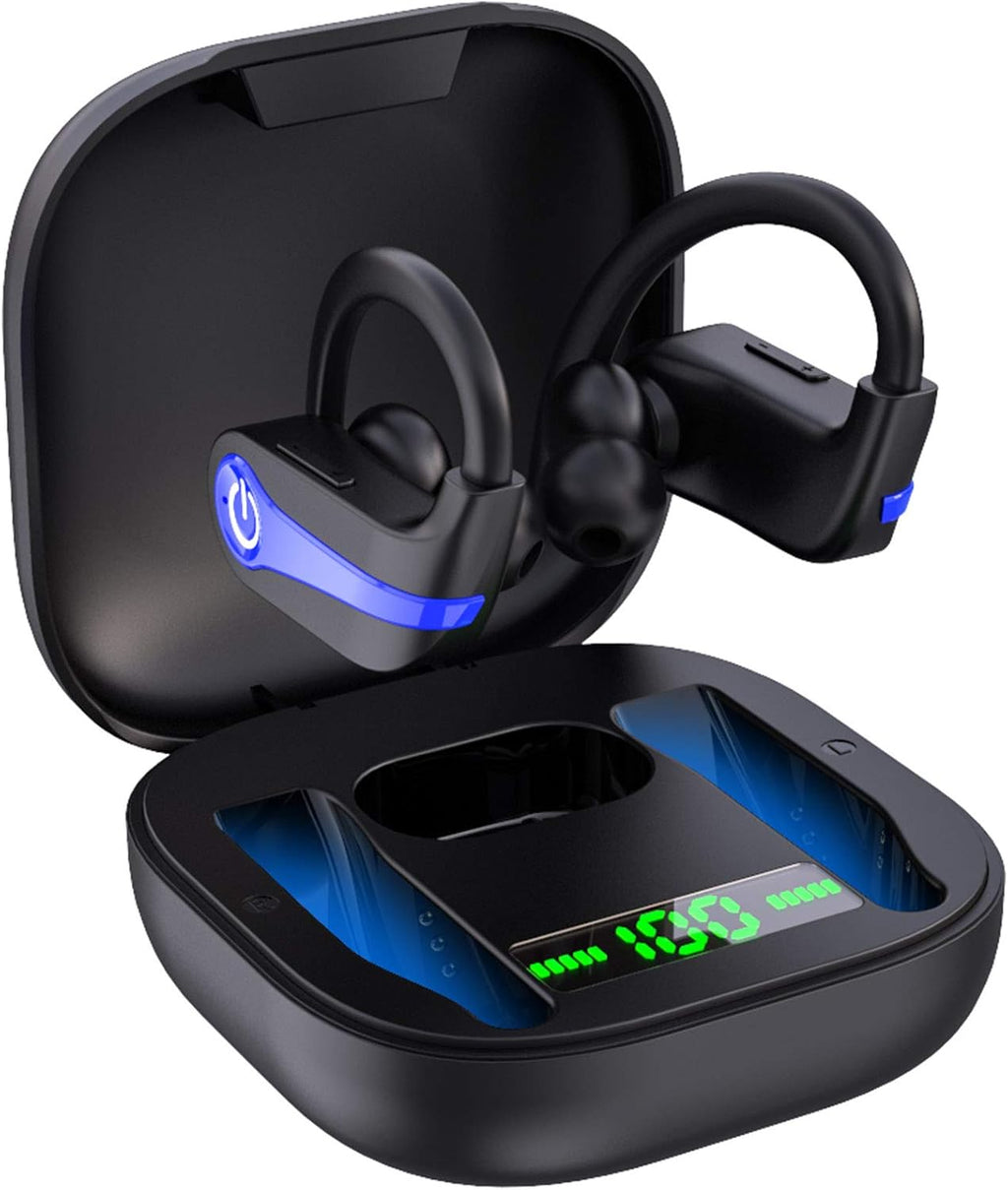 Wireless Earbuds Bluetooth 5.1 Noise Cancelling with Mic IP7 Waterproof 40H Playtime Pack of 2 P65208