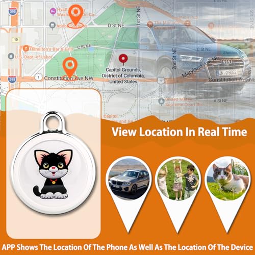 GPS Tracker for Vehicles, Global Coverage, No Subscription Required B4674