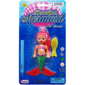 Mermaid Doll with Brush, Assorted Colors, Case of 96 R1496