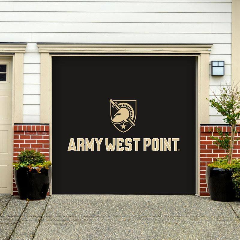 7' x 16' Double Garage Door Decor V4514