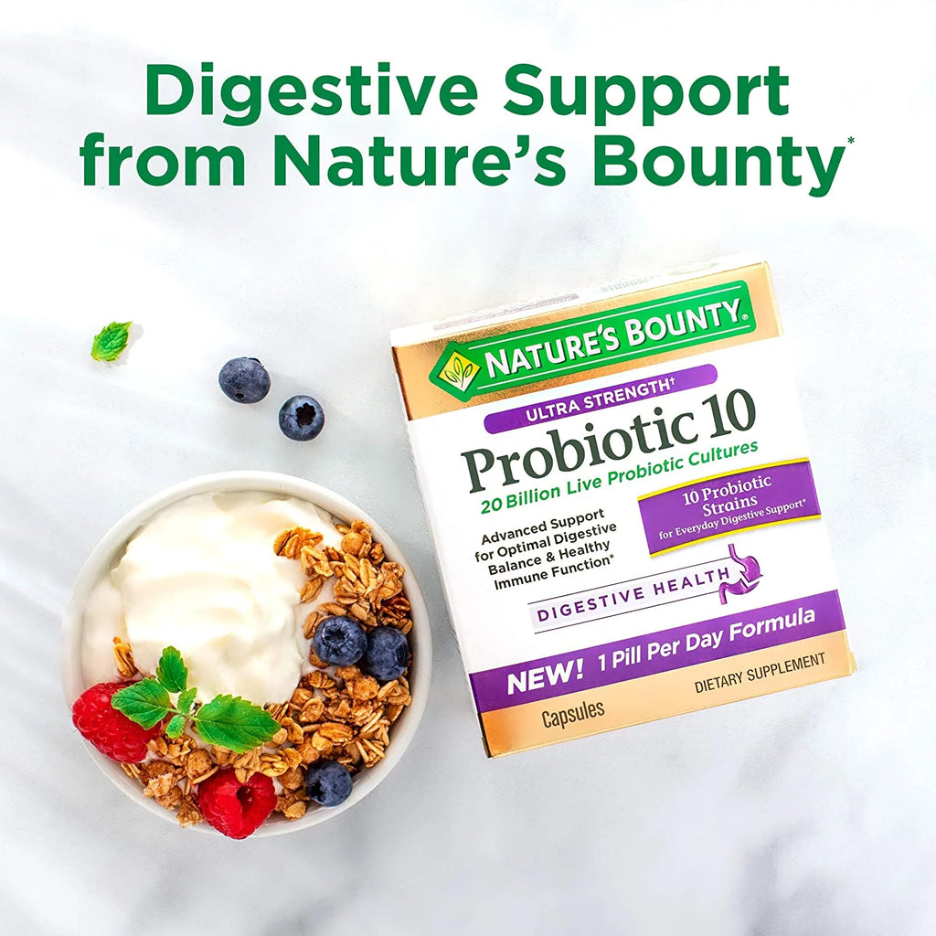 Controlled Delivery Probiotic Dietary Supplement, 30 Caplets U8651