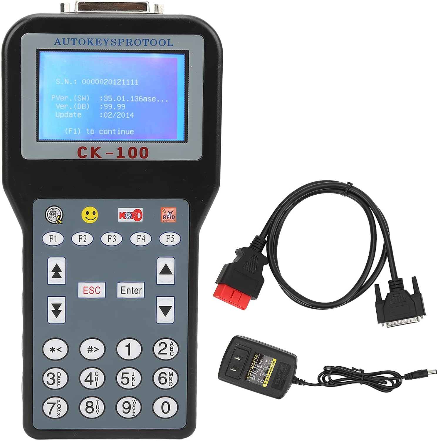 Car Key Programmer with 1024 Tokens F849