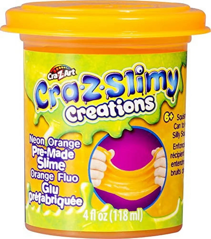 4 Pack Premade Slime, 4 Oz Cans P678