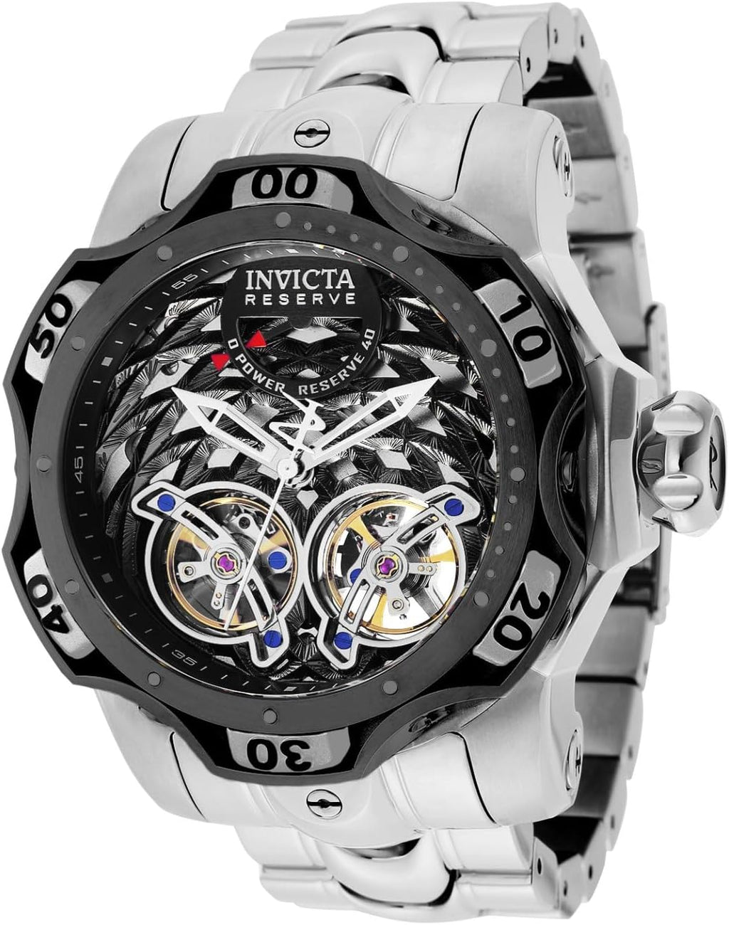 52.5mm Steel Automatic Men's Watch O733966