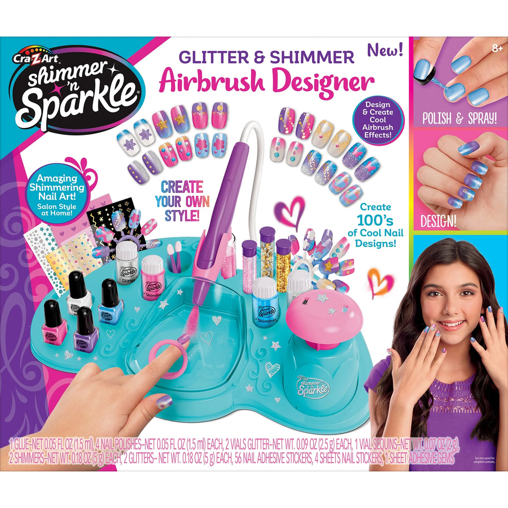 Glitter & Shimmer Airbrush Designer for Nail Art W845962