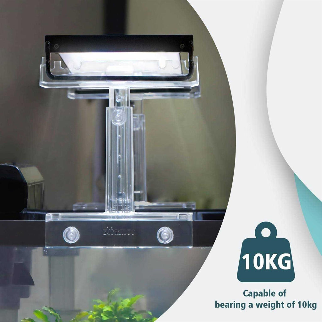 Clear Acrylic Aquarium Light Holder Stand 2pcs I833377