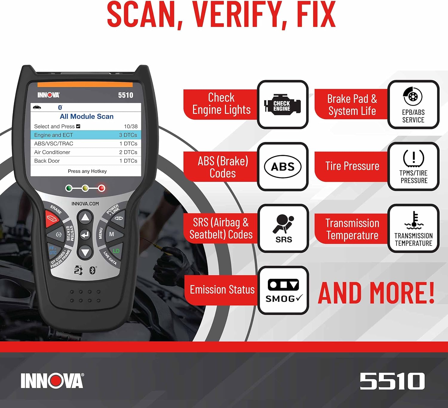 OBD2 Diagnostic Code Scanner K3356