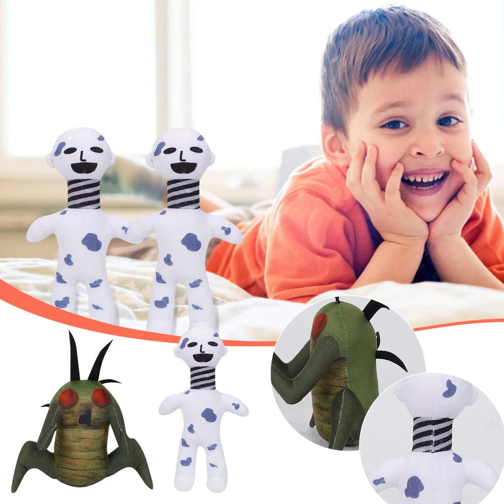 9.8" Coil-Head Plush Doll P340826