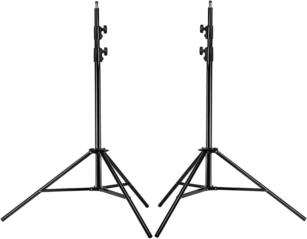 9 Feet Aluminum Alloy Light Stands Kit (2 Pieces) L805199