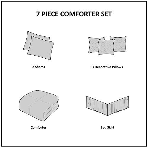 Khaki King 7 Piece Comforter Set T81870