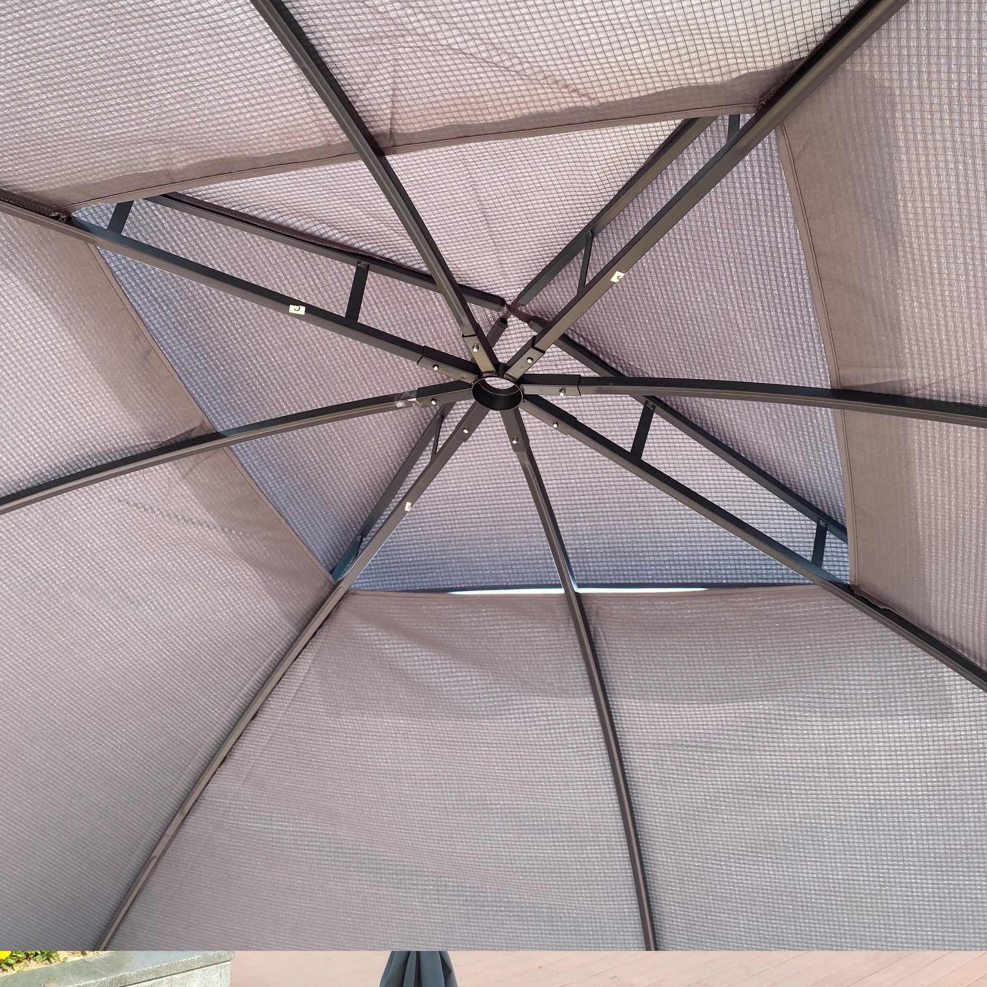 10'x10' Double Roof Outdoor Canopy Shelter Tent V168