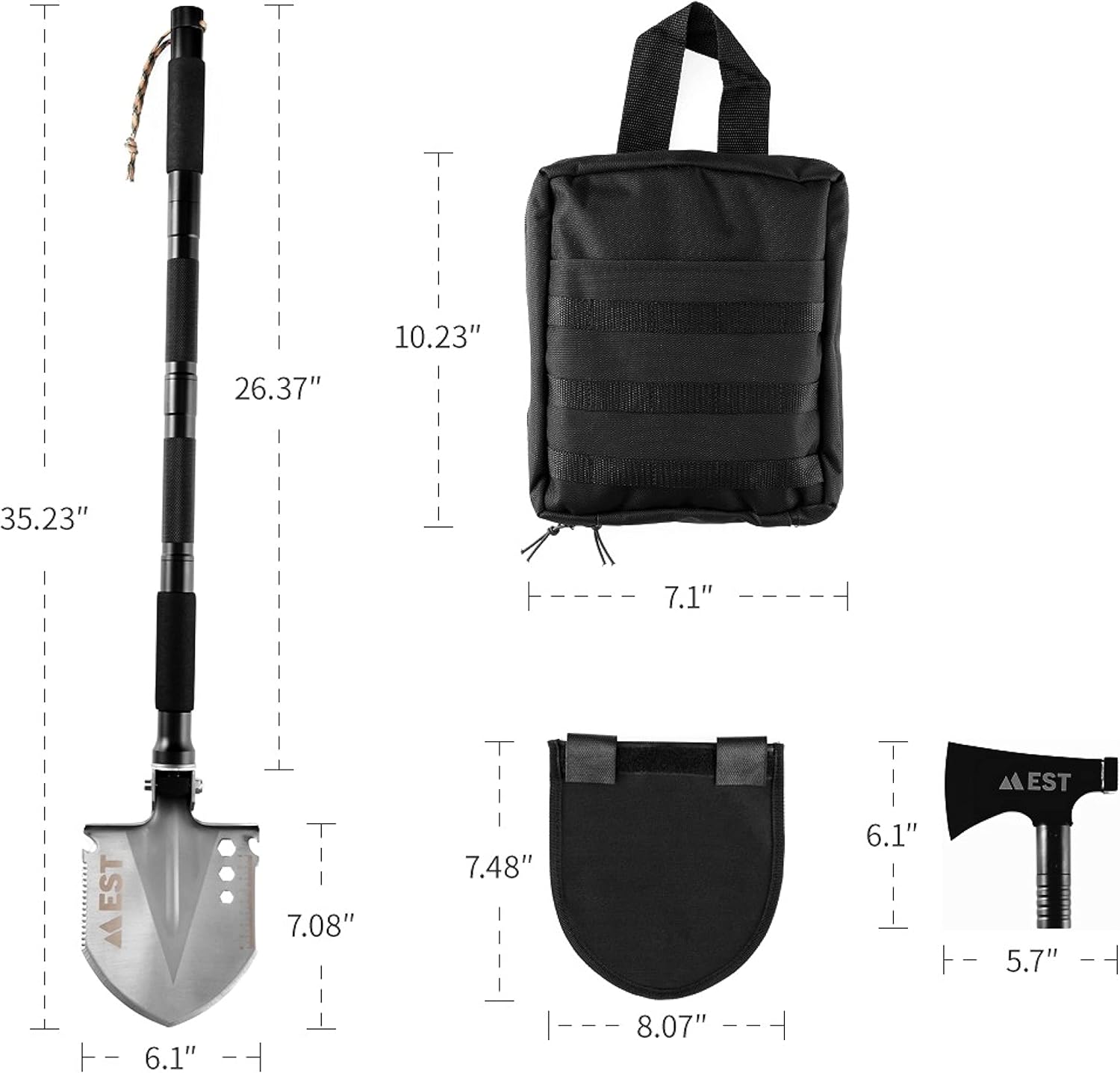 20-in-1 Folding Compact Multifunction Tool E111434
