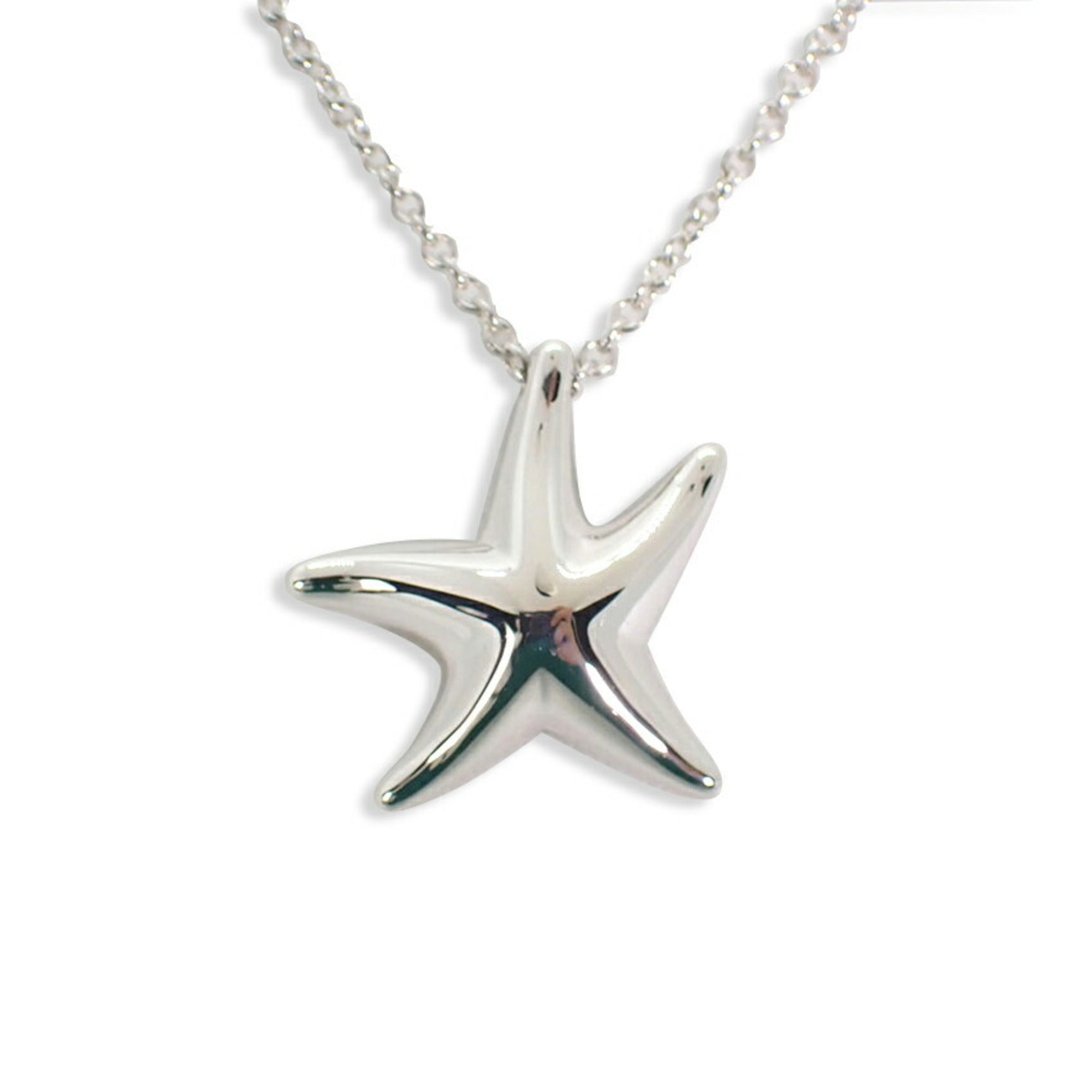 925 Starfish Pendant Necklace P918803