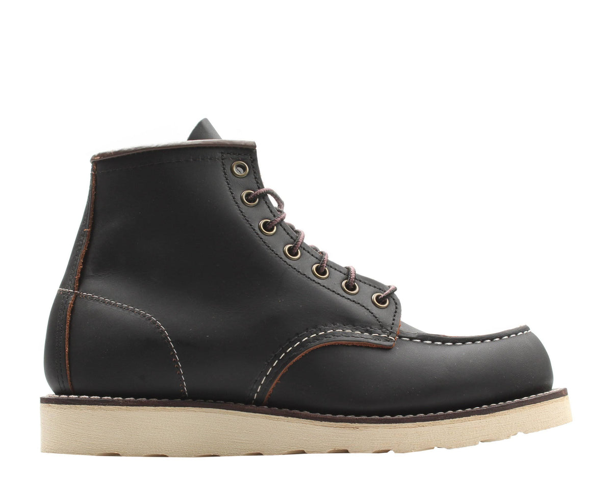 Black Prairie 6 inch Moc Boots E1101