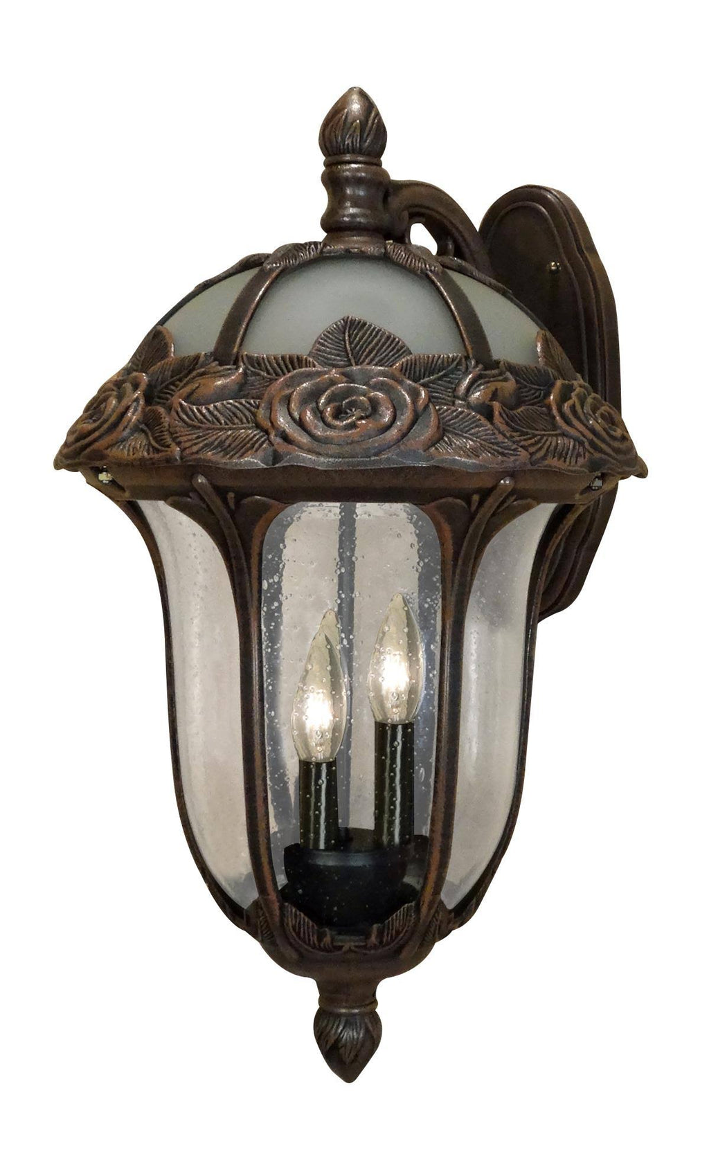 Top Mount Light with Seedy Glass X84114