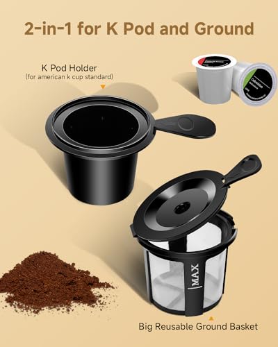 Gray Single Serve Coffee Maker P737