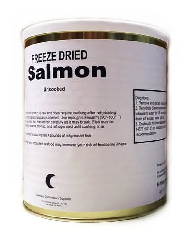 Freeze Dried Salmon Fillets #10 Can Y688013