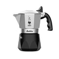 2 Cups 3.4 Oz Aluminum Black Stovetop Coffee Maker U804