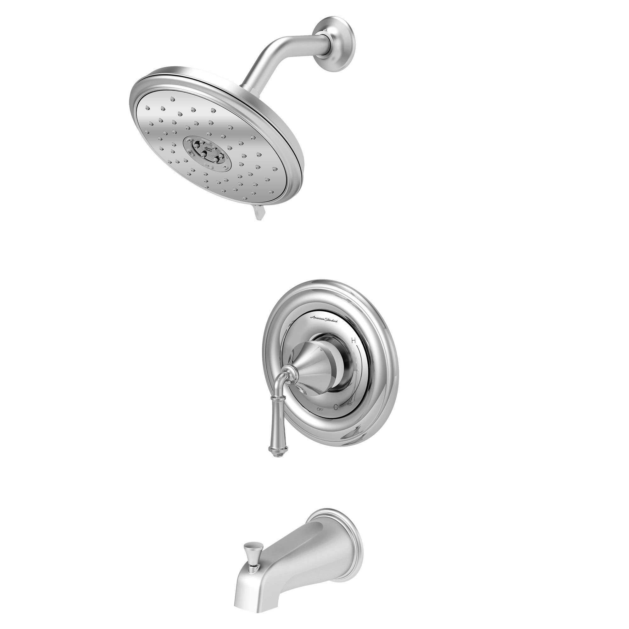 Polished Chrome Tub and Shower Trim Package R5997