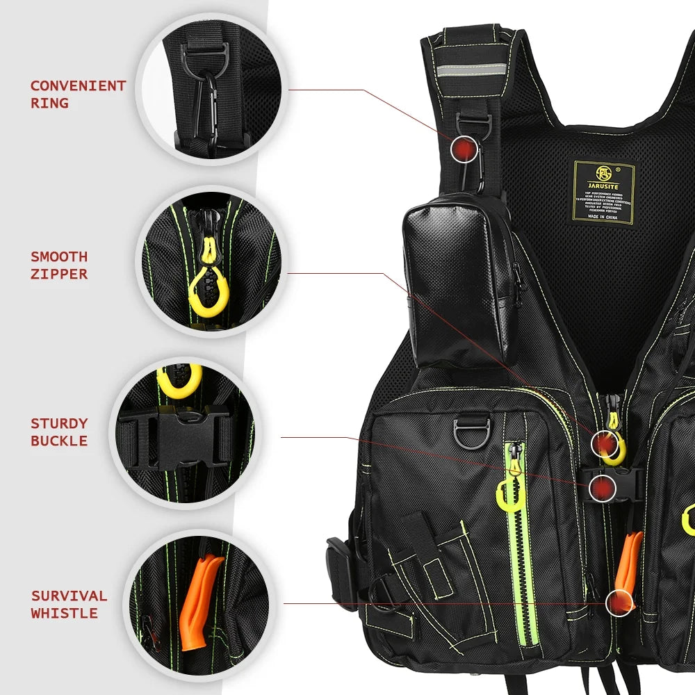 Fishing Floatation Vest Waistcoat H265