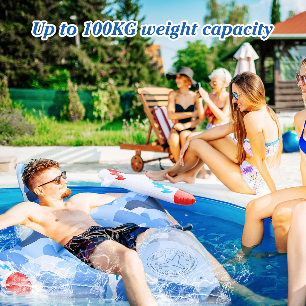 Inflatable Pool Float with Water Guns M71100