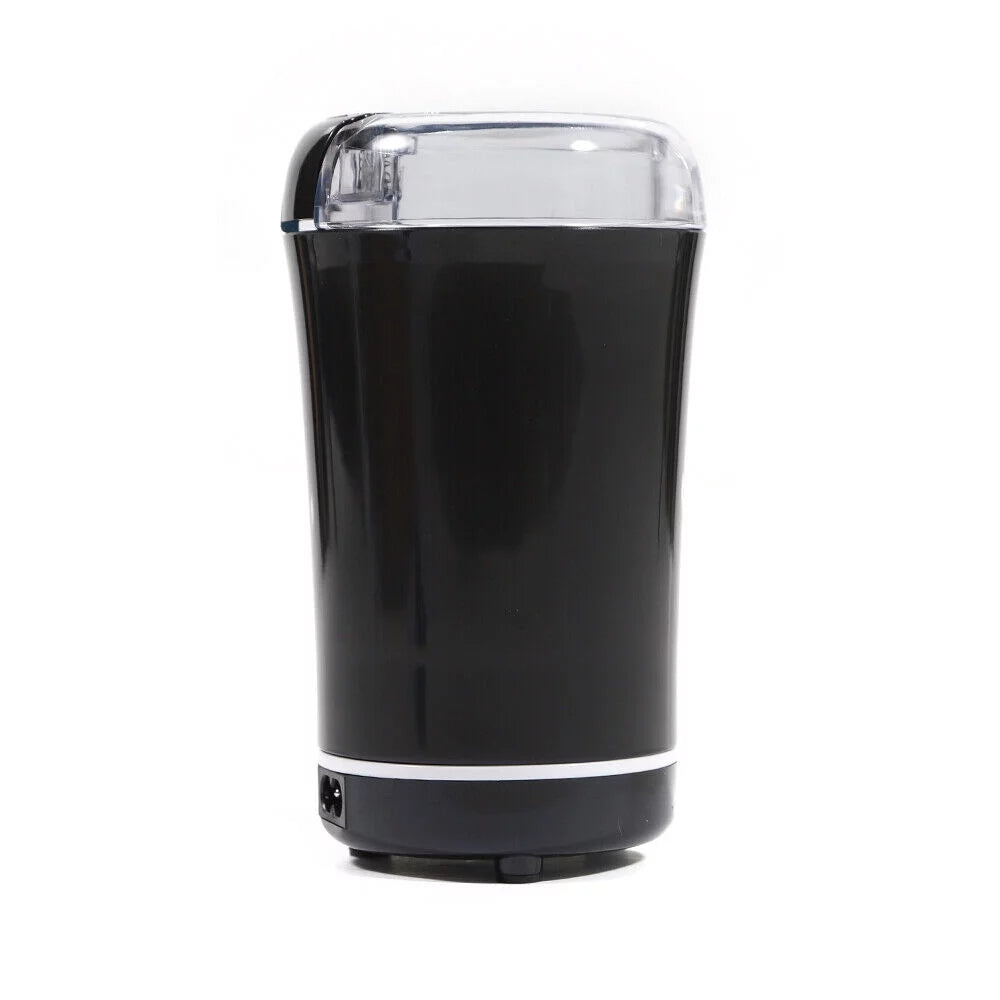 Black Electric Coffee Bean Grinder O718088