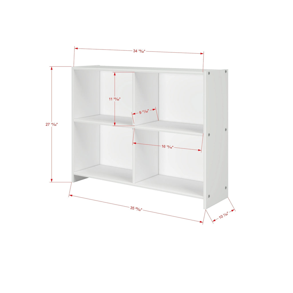 White Kids Bookcase G118185