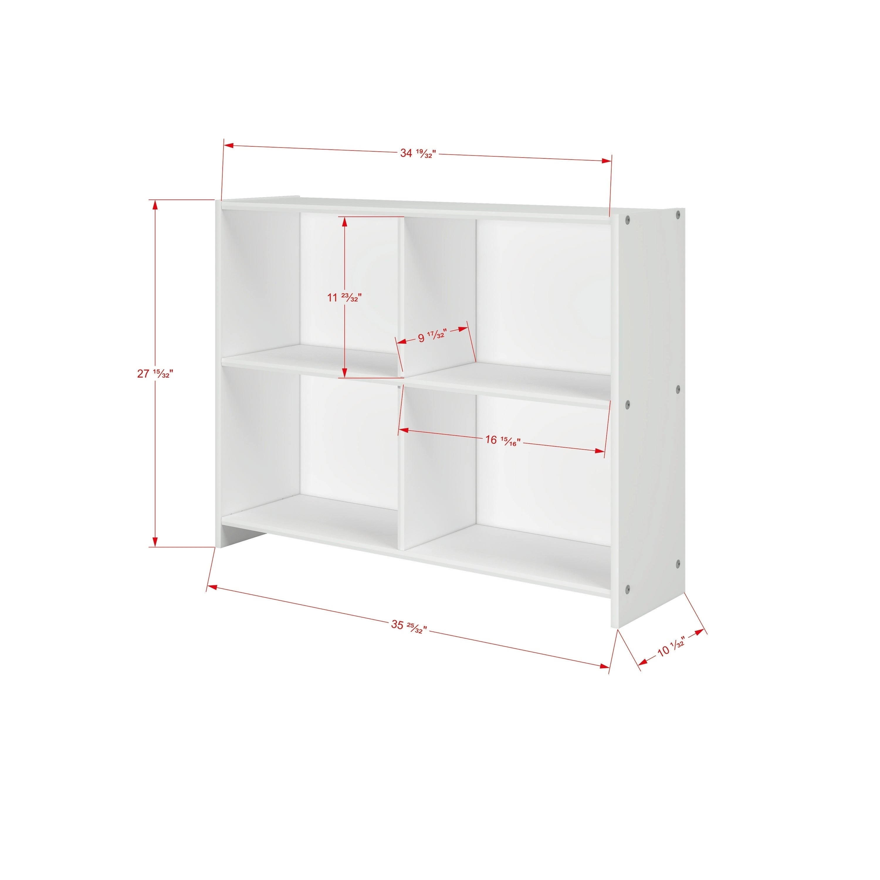 White Kids Bookcase G118185