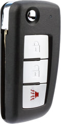 2x Keyless Entry Remote Car Key Fob Flip 3btn Pack of 2 C86620