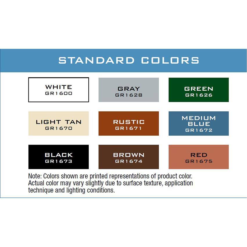 Medium Blue Silicone Roof Coating 5 Gallon G947393