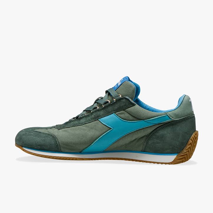 Stone Wash Green Canvas Shoes O4679