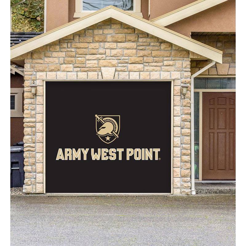 7' x 16' Double Garage Door Decor V4514