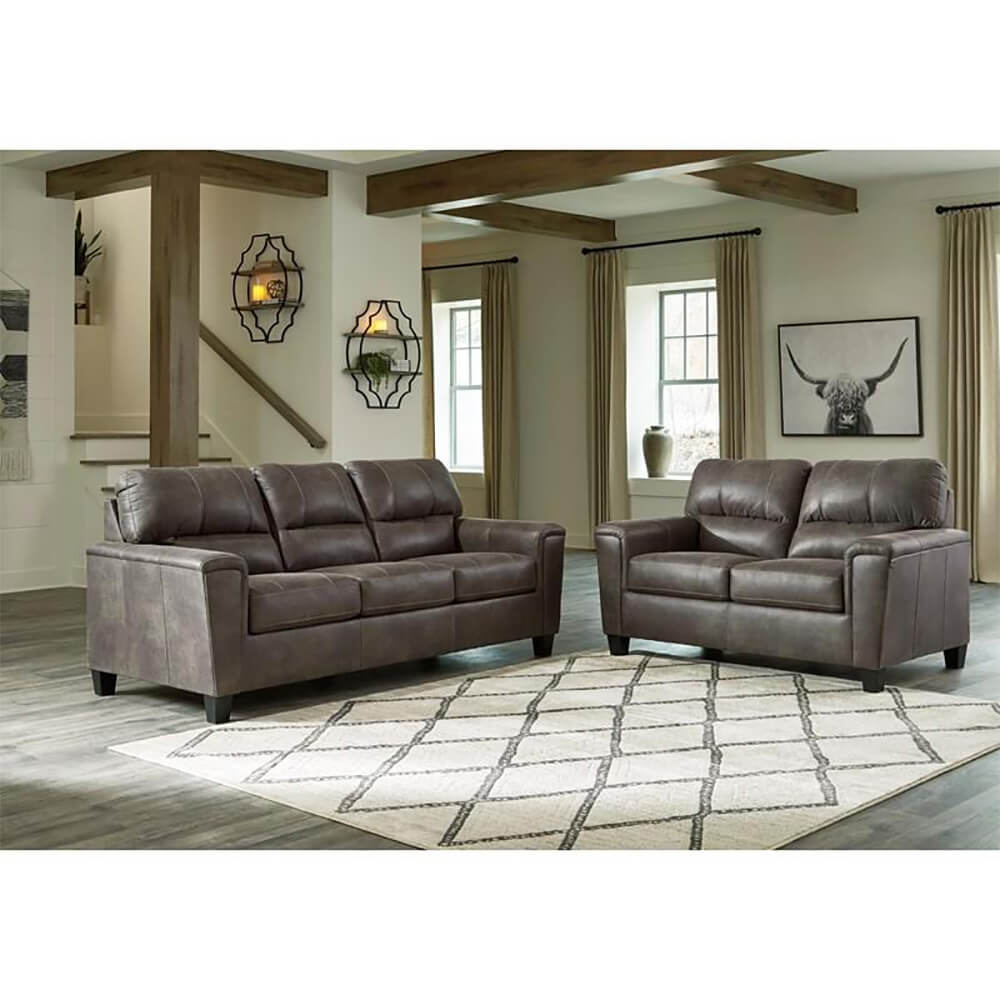 Smoke Loveseat M210