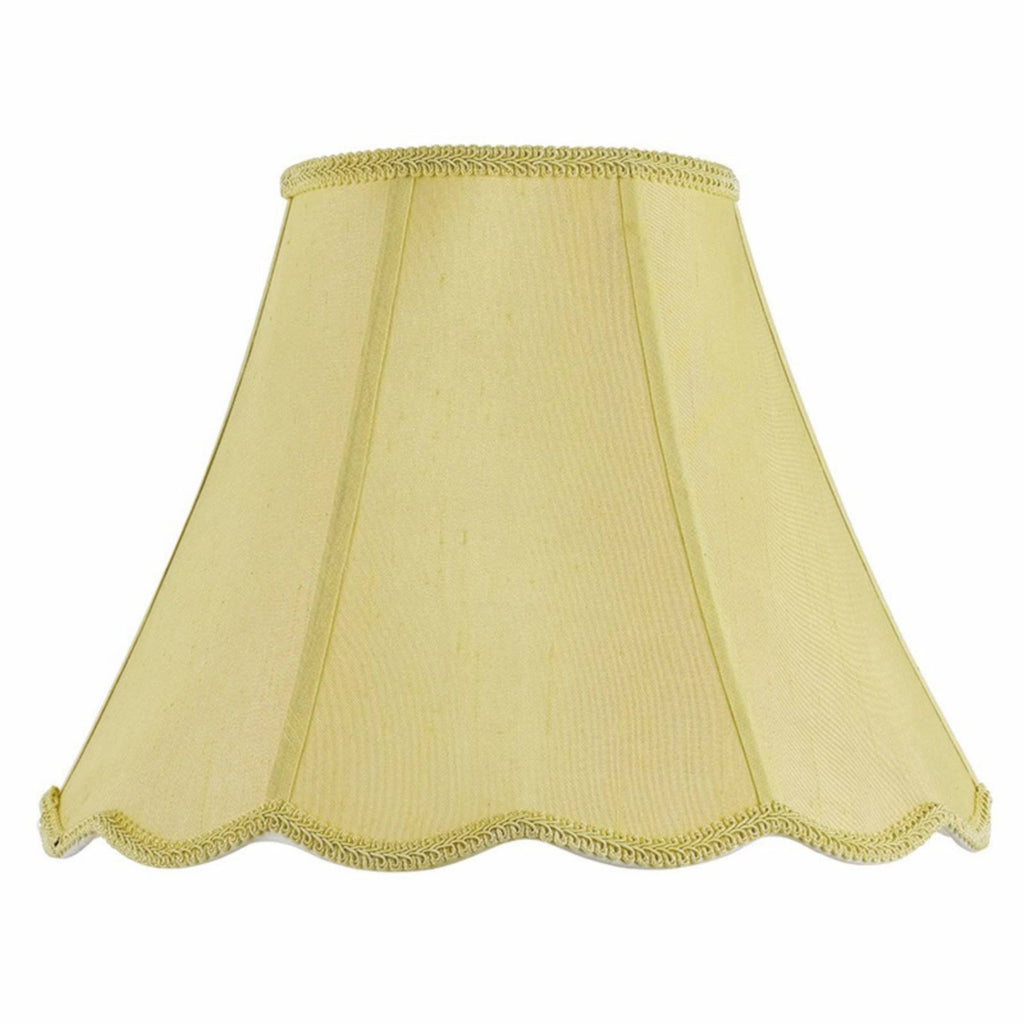 Vertical Piped Scallop 14-inch Bell Shade N666
