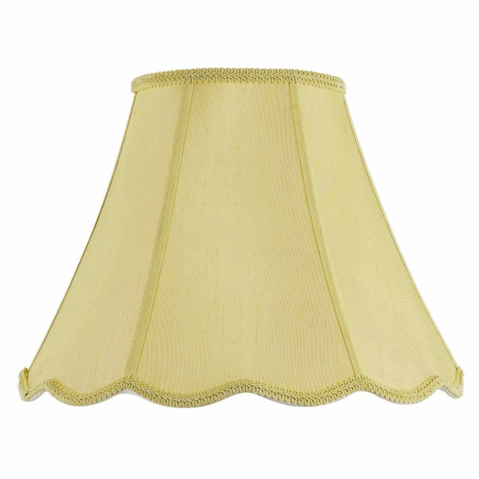 Vertical Piped Scallop 14-inch Bell Shade N666