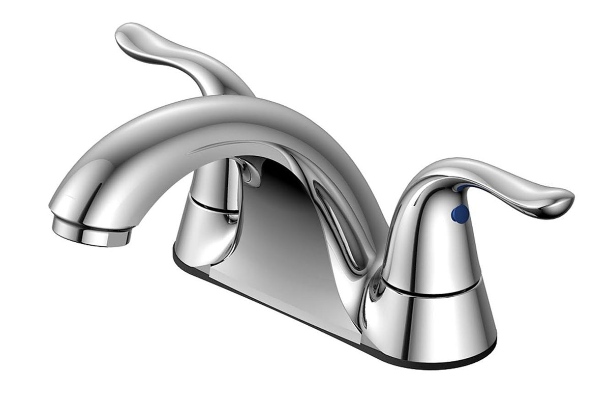 Polished Chrome Centerset Bathroom Faucet V73003