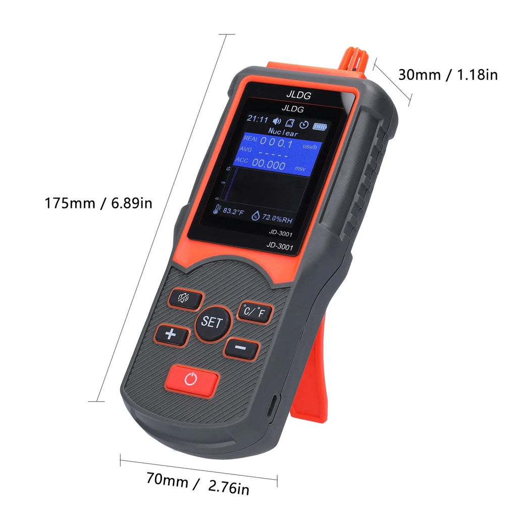 Multifunctional Geiger Counter and Electromagnetic Radiation and Humidity Measurement Device R945933
