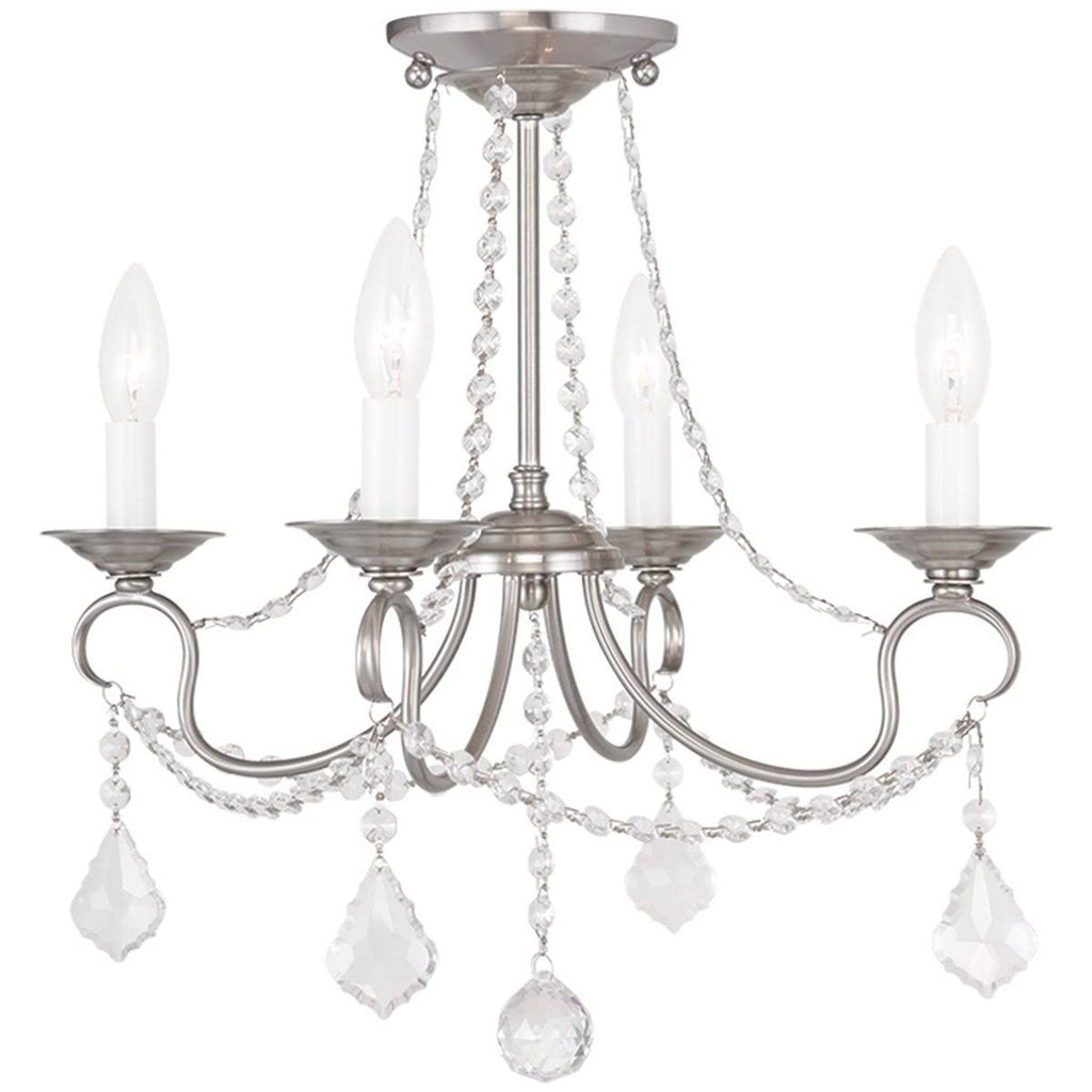 4-Light Convertible Ceiling Light N204