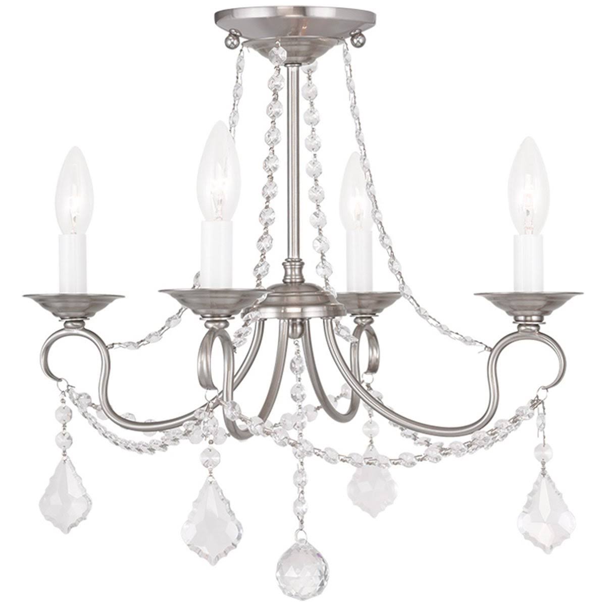 4-Light Convertible Ceiling Light N204