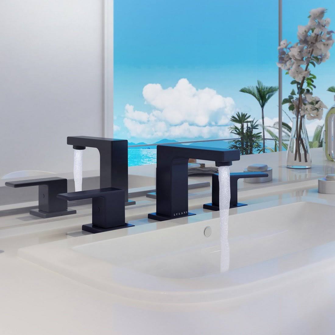 Brushed Nickel 2-Handle Bathroom Faucet P820342
