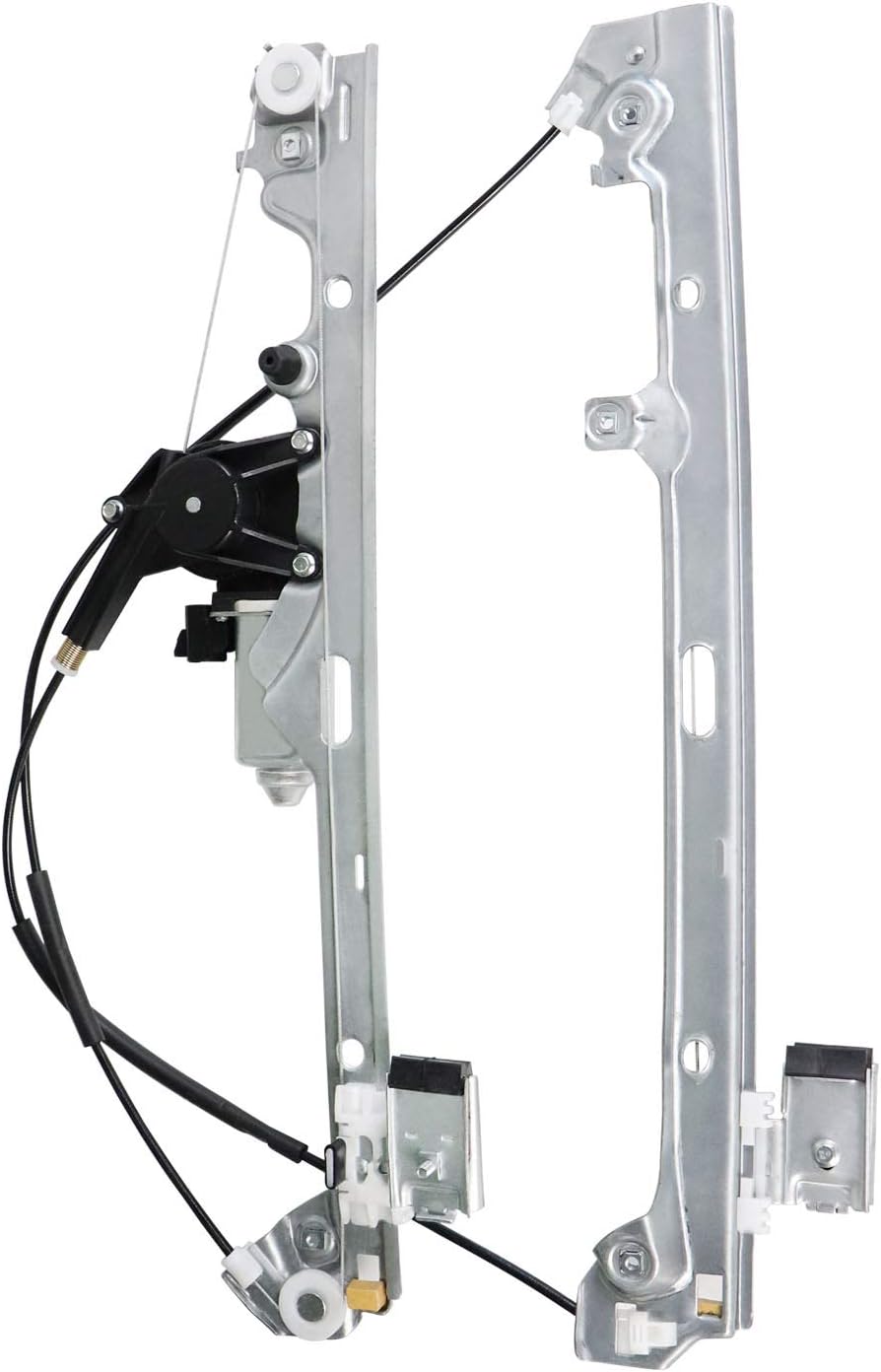 Front Left Driver Side Power Window Regulator with Motor Assembly Pack of 2 W58247