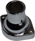 Straight Water Neck Thermostat Housing Chrome Aluminum Pack of 2 J461