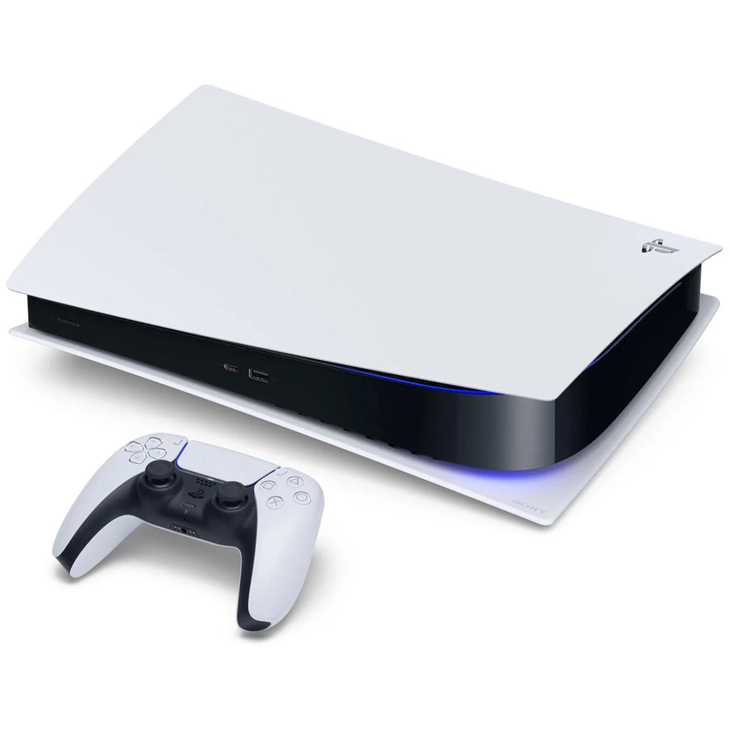 Playstation 5 Disc Version Console with DualSense Charging Station and Microfiber Cloth I568145