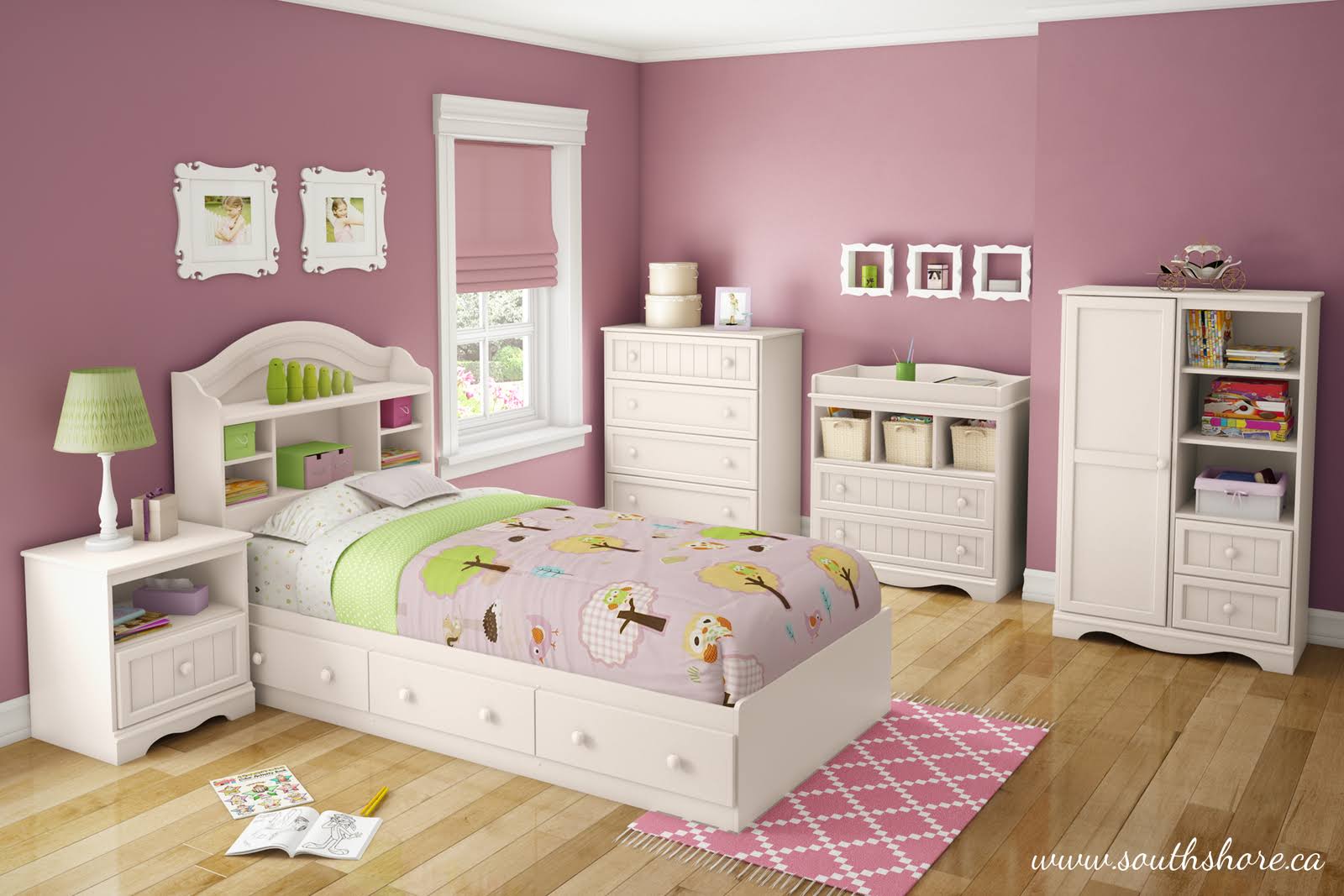 White Armoire B1488