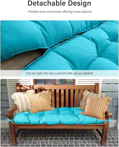 Burgundy Porch Swing Cushion 48x40x5 Inch E854598