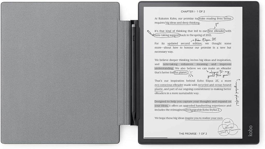 10.3" 32GB eReader with SleepCover (Black) Z84557