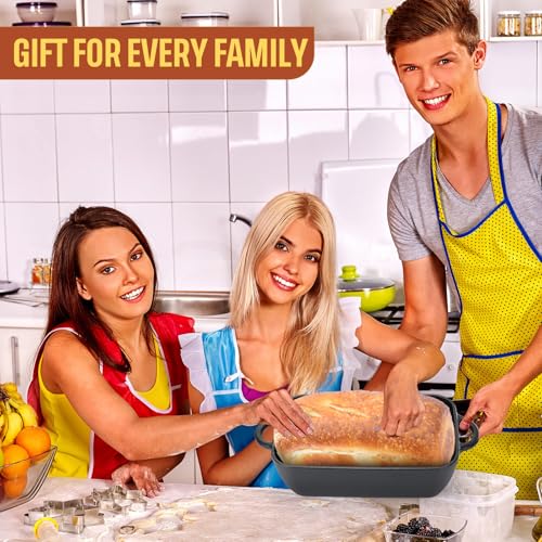 Pre-Seasoned 5.7QT Cast Iron Dutch Oven with Lid H39720