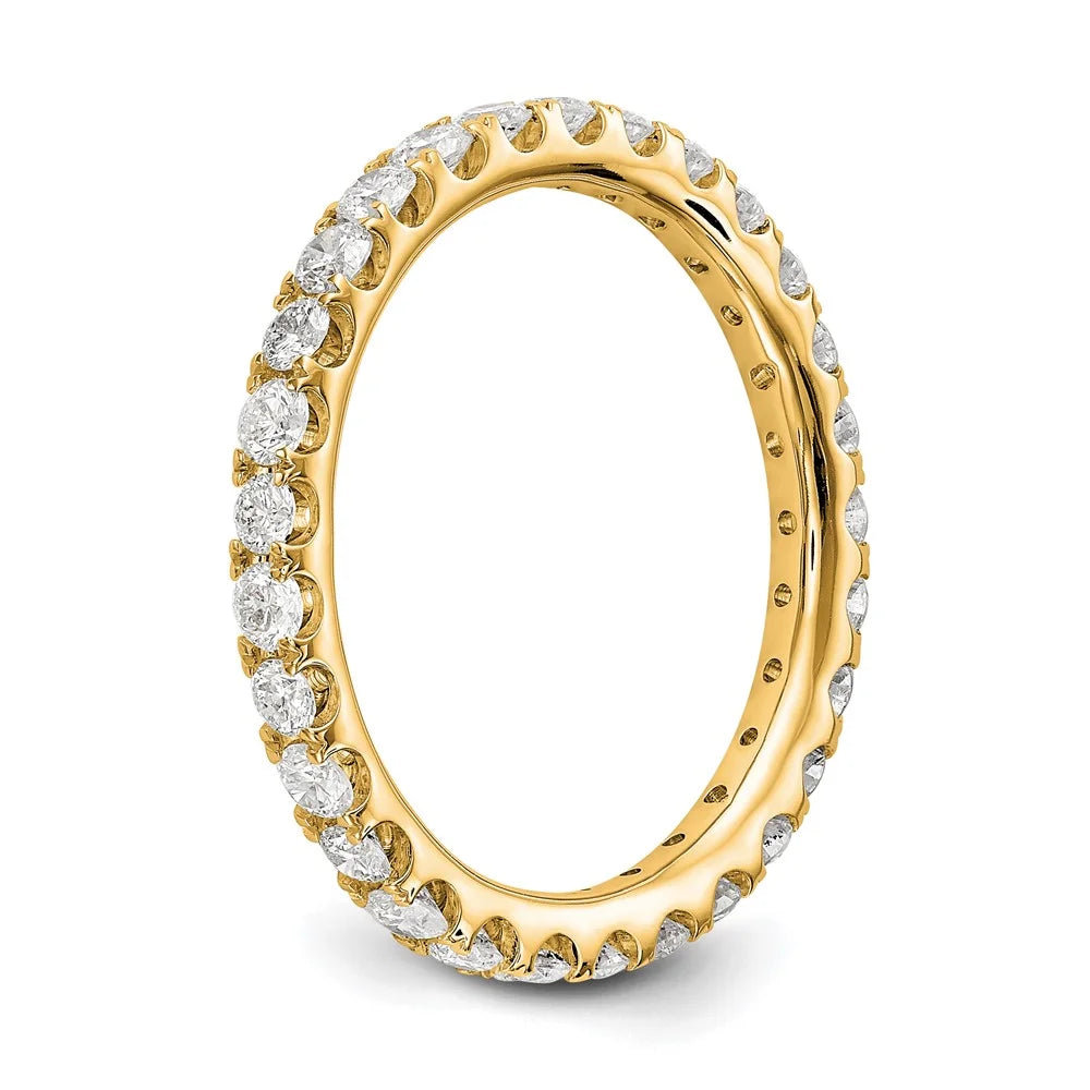 14K 1 carat Lab Grown Diamond Eternity Ring R94624